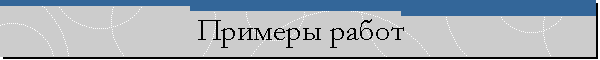 Примеры работ